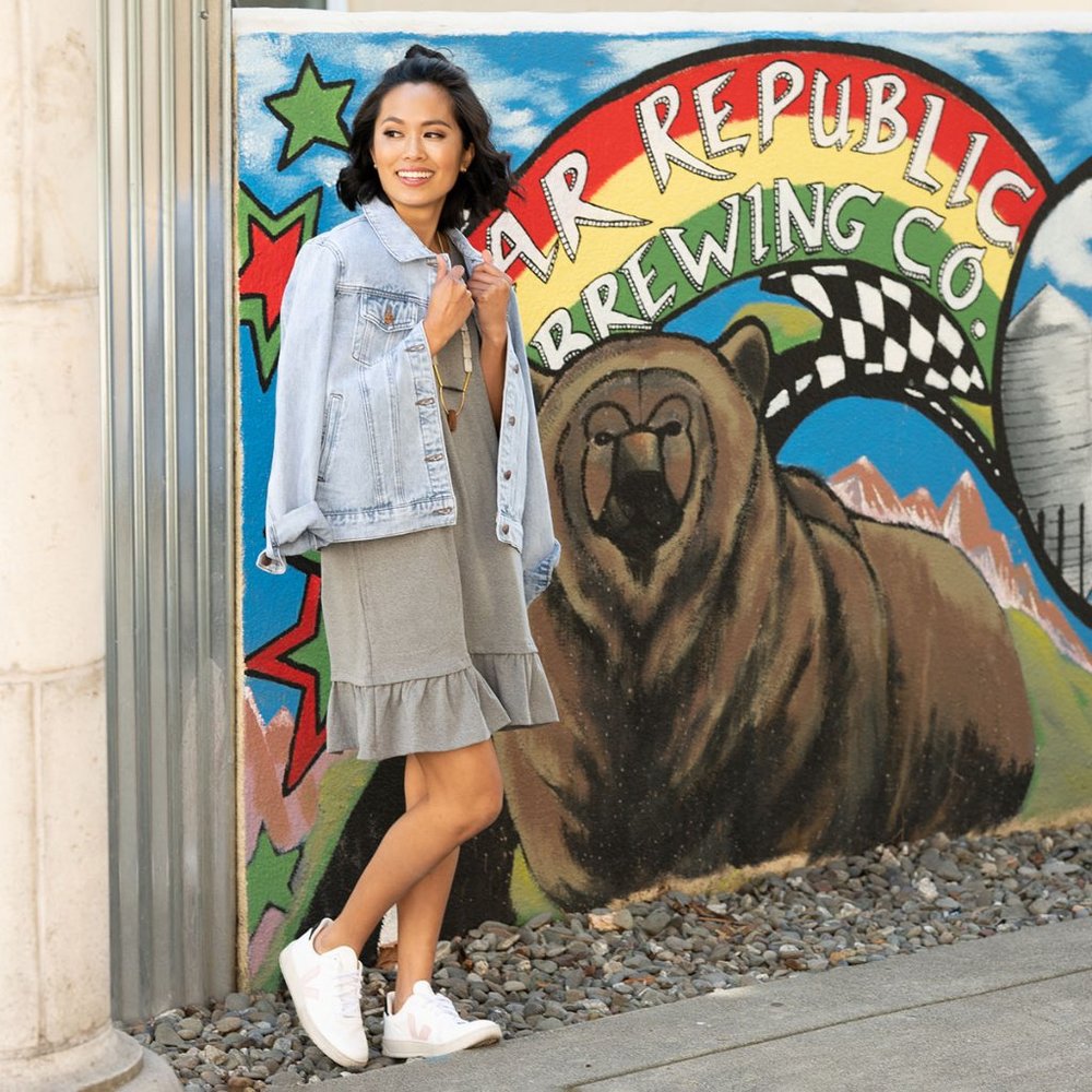 NWT Evy's Tree Mikela Dress in Charcoal